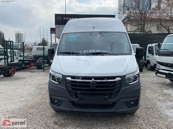 Yetkili Bayiden Sıfır Tenax V35 13.5 m3 Panelvan CUMMINS MOTOR