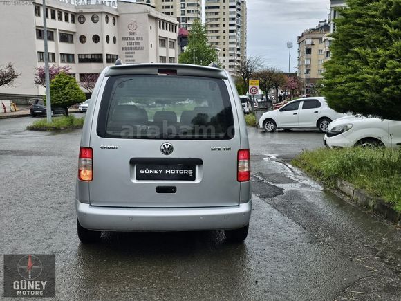 GÜNEYMOTORS | 2009 VW CADDY 1.9 TDİ KOMBİ LİFE TEK PARÇA BOYALI
