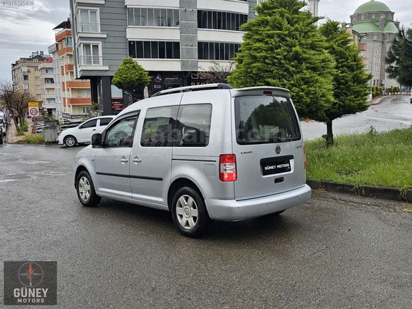 GÜNEYMOTORS | 2009 VW CADDY 1.9 TDİ KOMBİ LİFE TEK PARÇA BOYALI