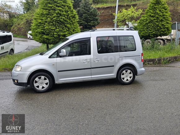 GÜNEYMOTORS | 2009 VW CADDY 1.9 TDİ KOMBİ LİFE TEK PARÇA BOYALI