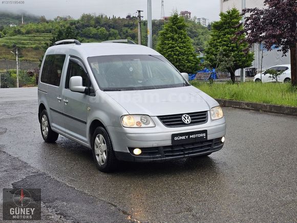 GÜNEYMOTORS | 2009 VW CADDY 1.9 TDİ KOMBİ LİFE TEK PARÇA BOYALI