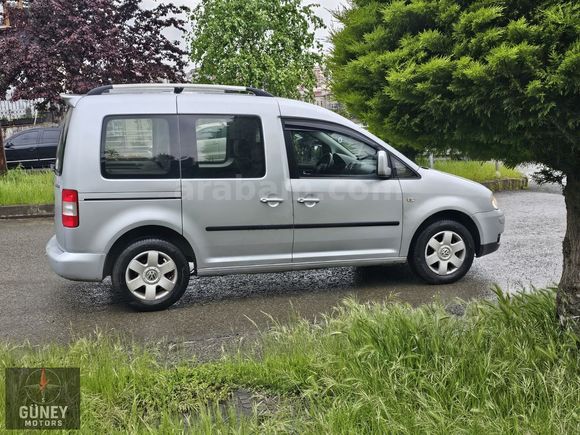 GÜNEYMOTORS | 2009 VW CADDY 1.9 TDİ KOMBİ LİFE TEK PARÇA BOYALI