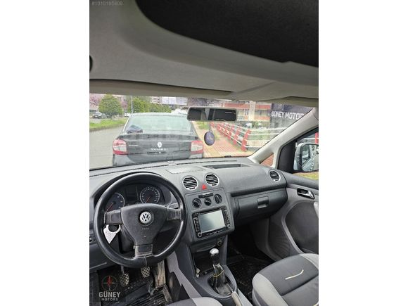 GÜNEYMOTORS | 2009 VW CADDY 1.9 TDİ KOMBİ LİFE TEK PARÇA BOYALI