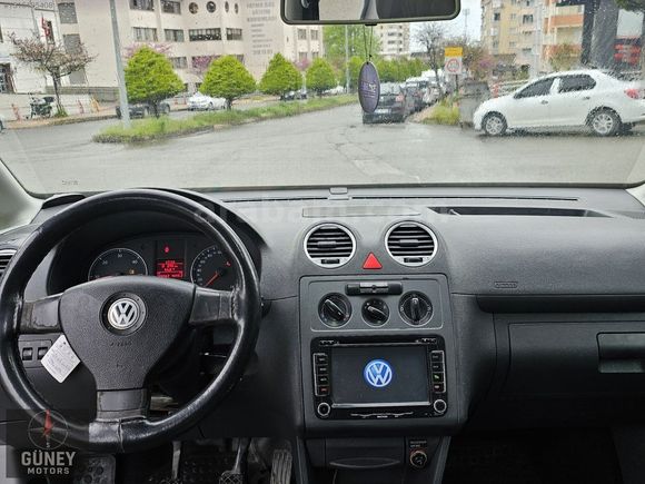GÜNEYMOTORS | 2009 VW CADDY 1.9 TDİ KOMBİ LİFE TEK PARÇA BOYALI