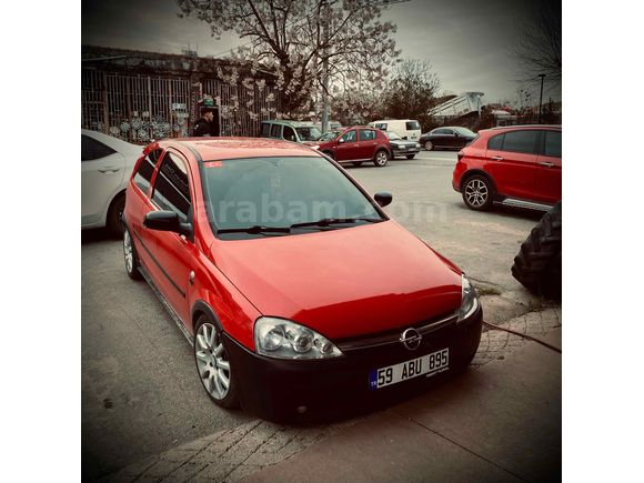 Sahibinden Opel Corsa 1.7 DTi Comfort 2003 Model  263.000 km Kırmızı