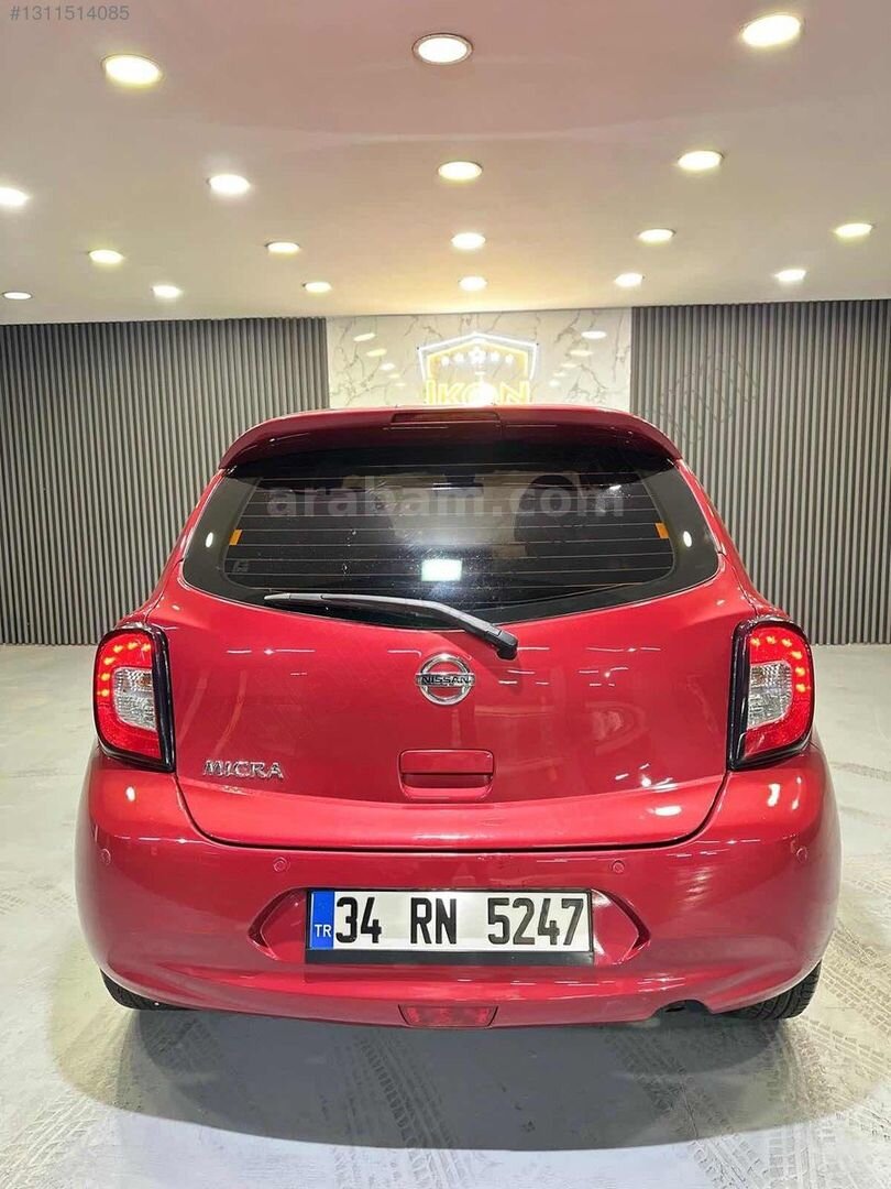 2017 MODEL 62 BİN KM'DE ÇOK TEMİZ OTOMATİK 1.2 MATCH MICRA 3