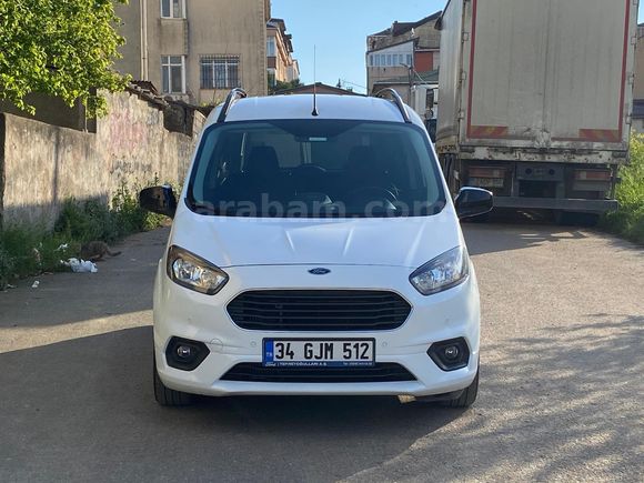 Sahibinden Ford Tourneo Courier 1.5 TDCi Titanium Plus 2023 Model İstanbul 95.000 km Beyaz