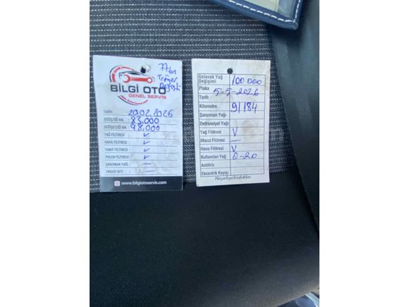 Sahibinden Fiat Doblo Combi 1.6 Multijet Safeline 2021 Model  91.000 km Beyaz