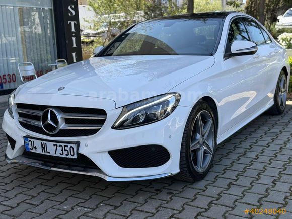2017 MERCEDES C 200 D AMG TRAMERSİZ 60.000 KM'DE YETKİLİ BAKIMLI