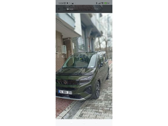 Sahibinden Peugeot Rifter 1.5 BlueHDI GT 2025Model   Yeşil (metalik)