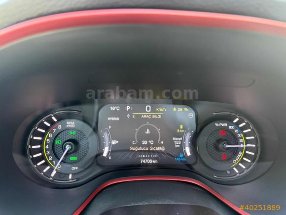 TUNA'DAN/K.KART 12TKS/HATASIZ/TR'DE TEK/JEEP COMPASS TRAİLHAWK