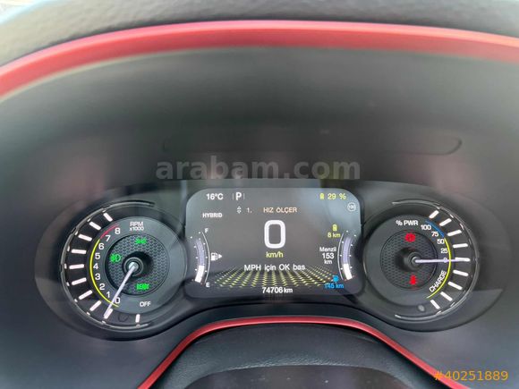 TUNA'DAN/K.KART 12TKS/HATASIZ/TR'DE TEK/JEEP COMPASS TRAİLHAWK