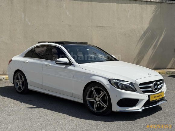 MERCEDES C200 D AMG 7G+ CAM TAVAN+ANALOG+TOUCH+2017