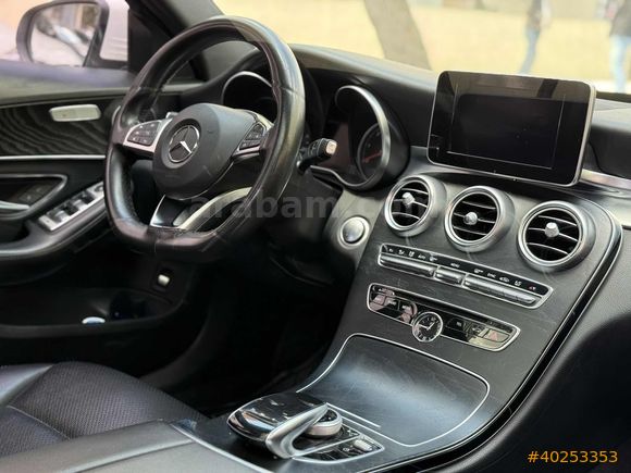 MERCEDES C200 D AMG 7G+ CAM TAVAN+ANALOG+TOUCH+2017