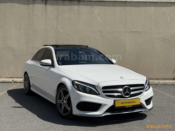 MERCEDES C200 D AMG 7G+ CAM TAVAN+ANALOG+TOUCH+2017
