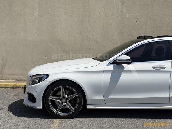 MERCEDES C200 D AMG 7G+ CAM TAVAN+ANALOG+TOUCH+2017