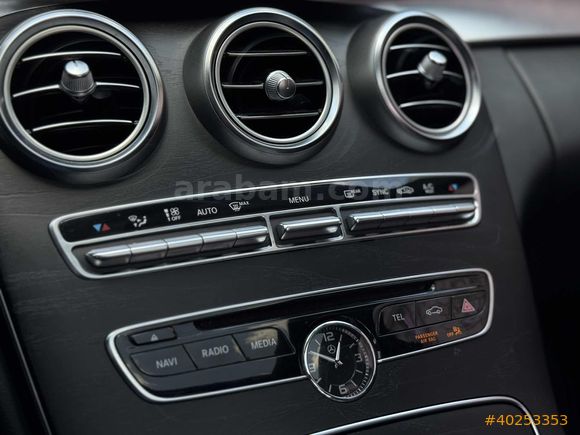 MERCEDES C200 D AMG 7G+ CAM TAVAN+ANALOG+TOUCH+2017