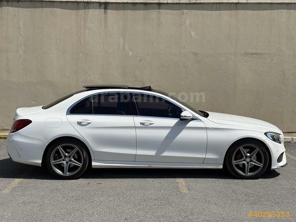 MERCEDES C200 D AMG 7G+ CAM TAVAN+ANALOG+TOUCH+2017