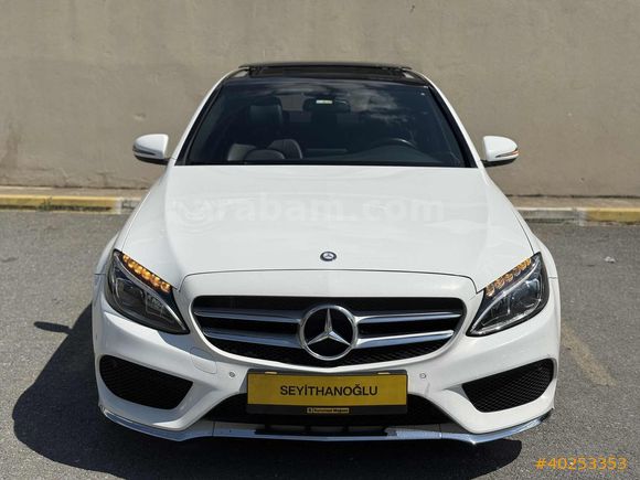 MERCEDES C200 D AMG 7G+ CAM TAVAN+ANALOG+TOUCH+2017