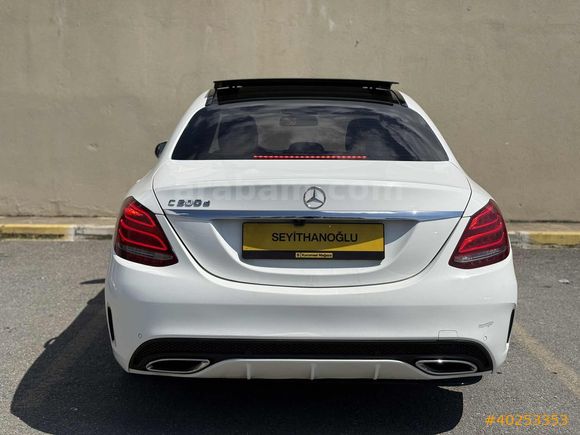 MERCEDES C200 D AMG 7G+ CAM TAVAN+ANALOG+TOUCH+2017