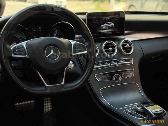 MERCEDES C200 D AMG 7G+ CAM TAVAN+ANALOG+TOUCH+2017