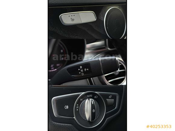 MERCEDES C200 D AMG 7G+ CAM TAVAN+ANALOG+TOUCH+2017