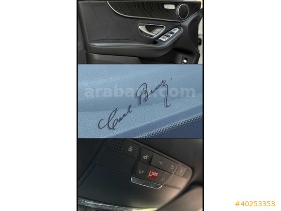 MERCEDES C200 D AMG 7G+ CAM TAVAN+ANALOG+TOUCH+2017