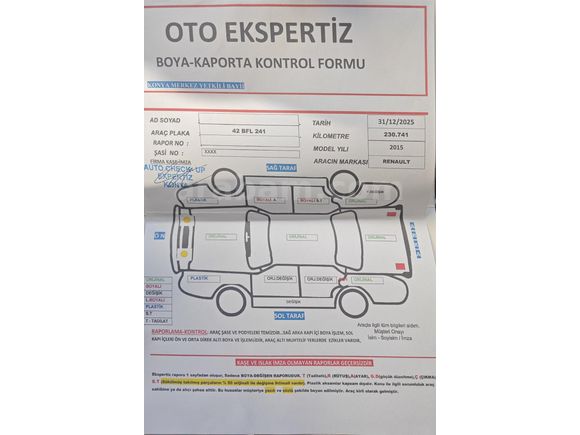Sahibinden Renault Kangoo Multix 1.5 dCi Touch 2015 Model