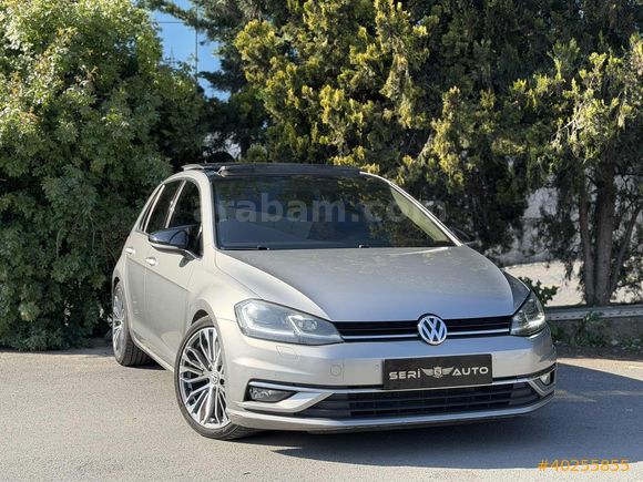 SERİ AUTO'DAN/2018 GOLF / HİGHLİNE / CAM TAVAN /HATASIZ/ BOYASIZ