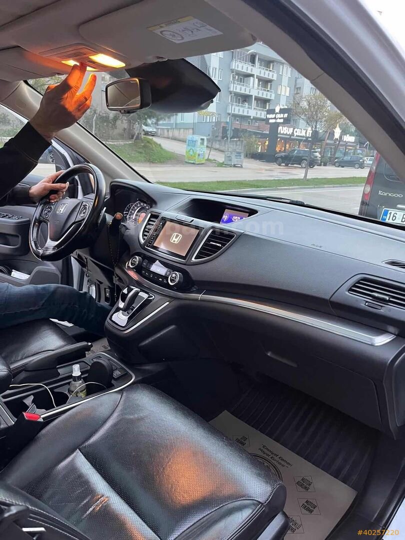 Galeriden Honda CR-V 1.6 i-DTEC Executive 2017 Model Bursa 124.000 km Beyaz 6