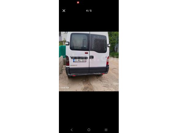Sahibinden Renault Master 2.5 dCi 12.6 m3 2006 Model