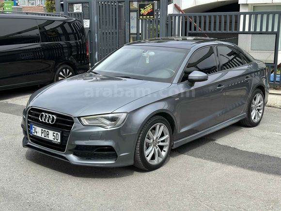 AUDI A3 S-LINE KOLTUK ISITMA-RECARO-MATRIX-BANG OLUFSEN-CAM TAVAN ACT 150 HP DOLULAR DOLUSU