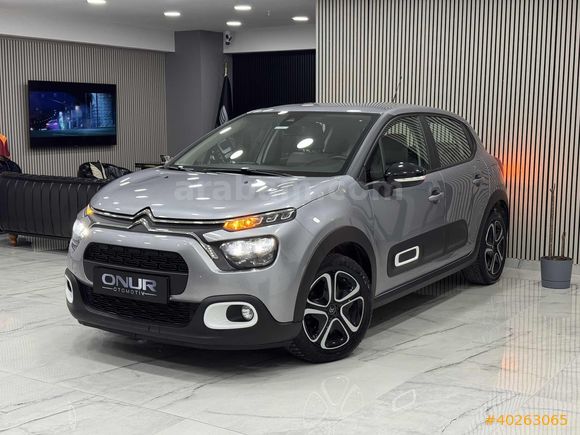 ONUR OTOMOTİV'DEN 2024 CİTROEN C3 57 BİN KM DE HATASIZ ŞERİT VS
