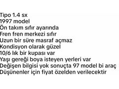 Sahibinden Fiat Tipo 1.4 SX ie 1997 Model 