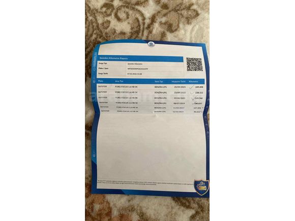 Sahibinden Ford Focus 1.6 Comfort 2002 Model 