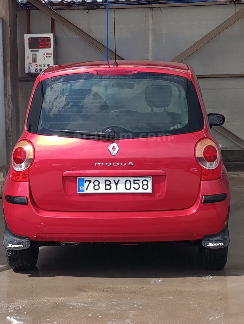 Sahibinden Renault Modus 1.4 Dynamique 2005 Model Karabük 243.000 km Kırmızı 3