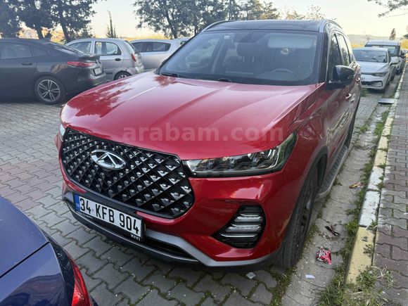 Sahibinden Chery Tiggo 7 Pro 1.6 TGDI luxury 2024 Model  17.000 km Kırmızı