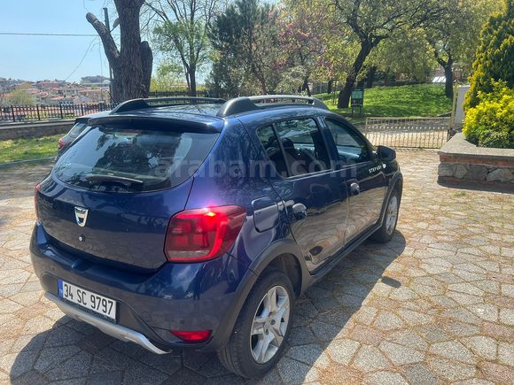 Sahibinden Dacia Sandero 1.5 dCi Stepway 2017 Model 106bin KM'de Değişensiz