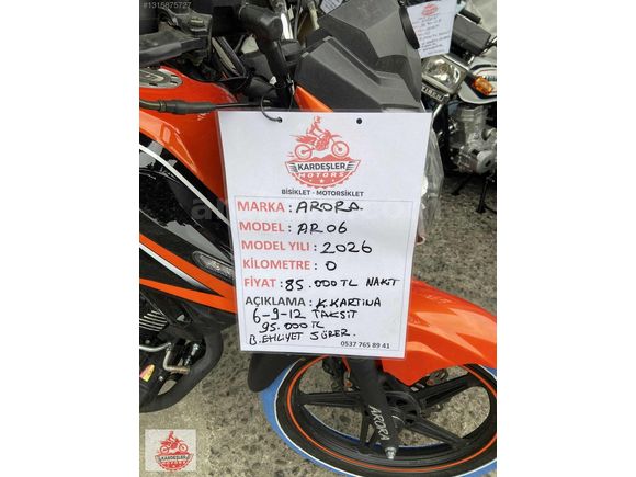 KARDEŞLER MOTORSIKLETTEN SIFIR AR 06