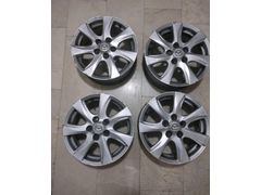 16 jant 5 x114.3 bijon aralığı  genişliği 6 j olan Mazda grubuna uyan çelik jant kırık kaynak yoktur