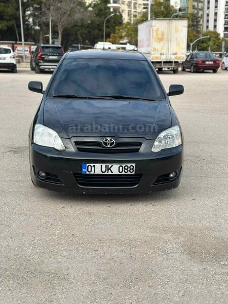 Galeriden Toyota Corolla 1.4 D-4D Sol 2007 Model Adana 370.000 km Siyah