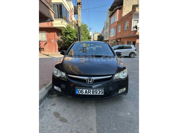 Sahibinden Honda Civic 1.6 Elegance 2007 Model  297.000 km Siyah