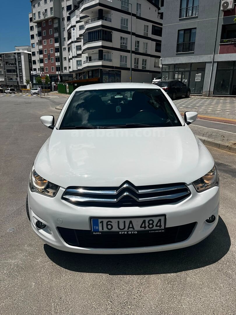 Sahibinden Citroen C-Elysée 1.2 VTi Confort 2013 Model Bursa 181.000 km Beyaz 2