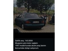 Sahibinden Hyundai Accent 1.3 LS 1997 Model