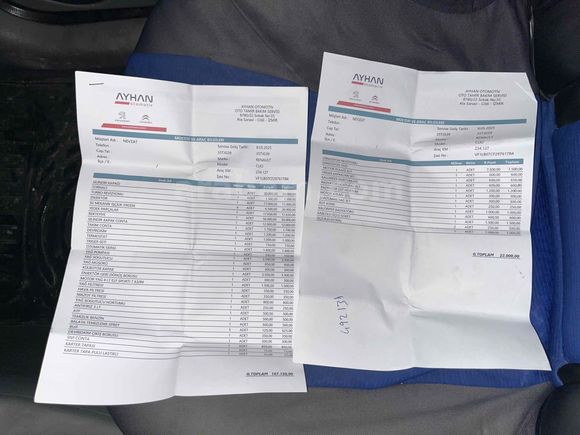 Acil satılık Bayan öğretmenden sıfır motor 1.5dci clio 