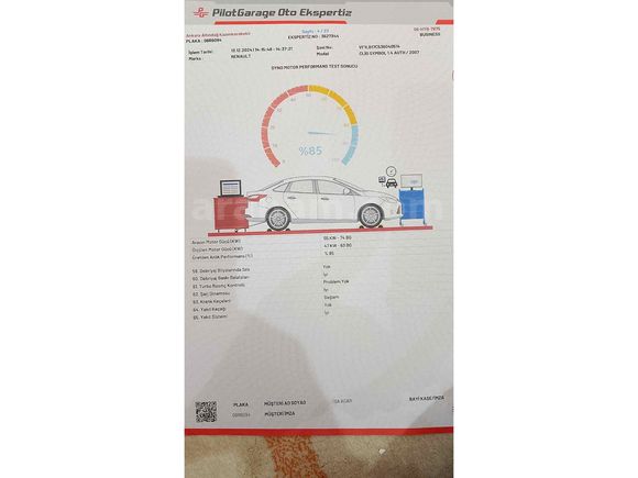 Çok Temiz Sahibinden Renault Clio 1.4 Authentique 2007 Model 