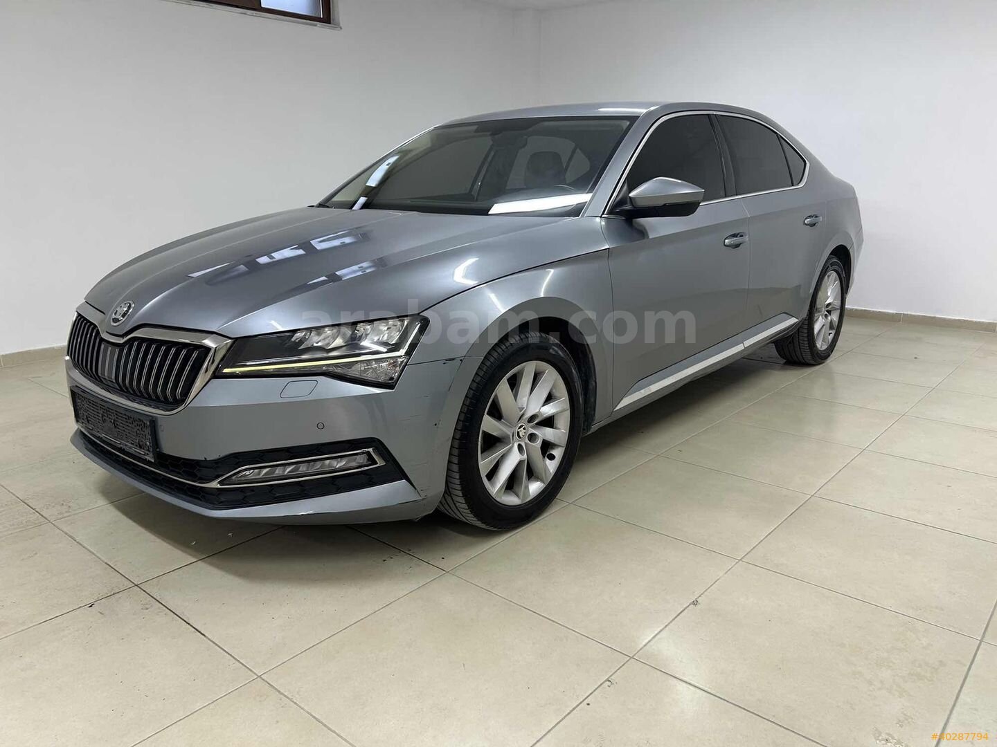 Galeriden Skoda SuperB 1.6 TDI Premium 2019 Model İstanbul 95.000 km Gri 6