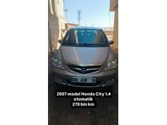 Sahibinden Honda City 1.4 Elite 2007 Model  273.000 km Bej