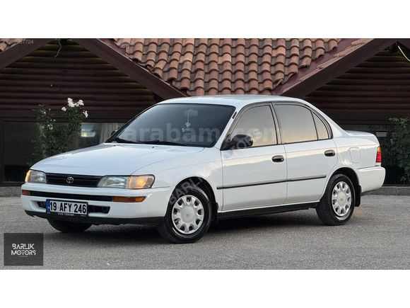 1993 TOYOTA COROLLA 1.3 XL HATASIZ 166.000 KM NADİR KALANLARDAN
