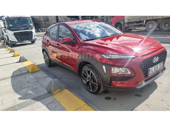 Sahibinden Hyundai Kona 1.0 T-GDI Style 2018 Model  72.000 km Kırmızı